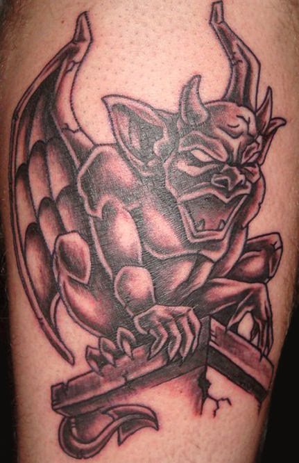 tatuaggio gargoyle 35