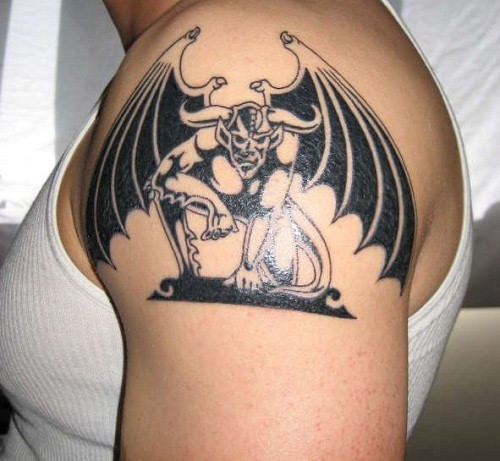 tatuaggio gargoyle 38