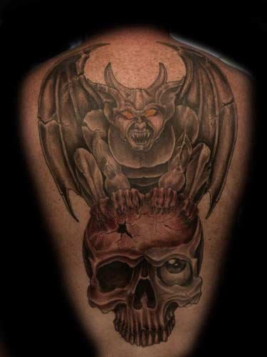 tatuaggio gargoyle 41