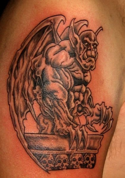 tatuaggio gargoyle 43