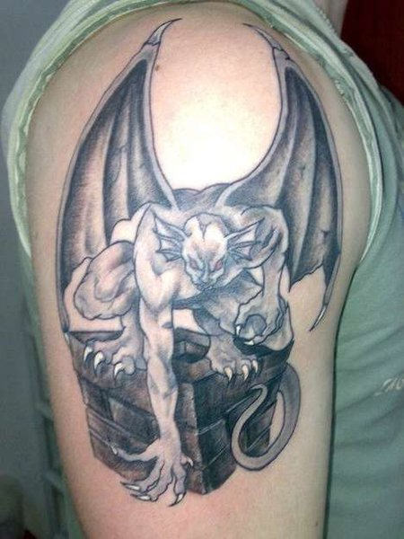 tatuaggio gargoyle 47