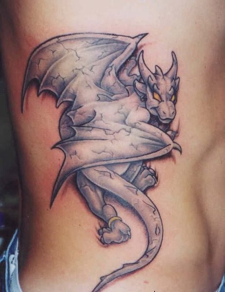 tatuaggio gargoyle 48