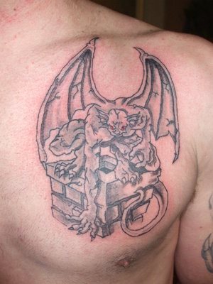 tatuaggio gargoyle 52