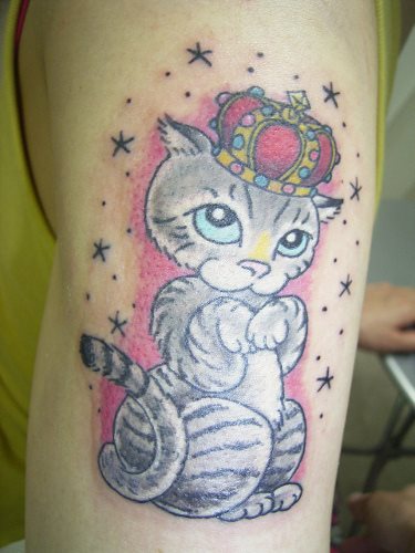 tatuaggio gatto 08