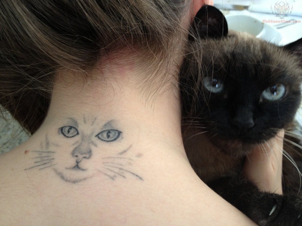 tatuaggio gatto 10