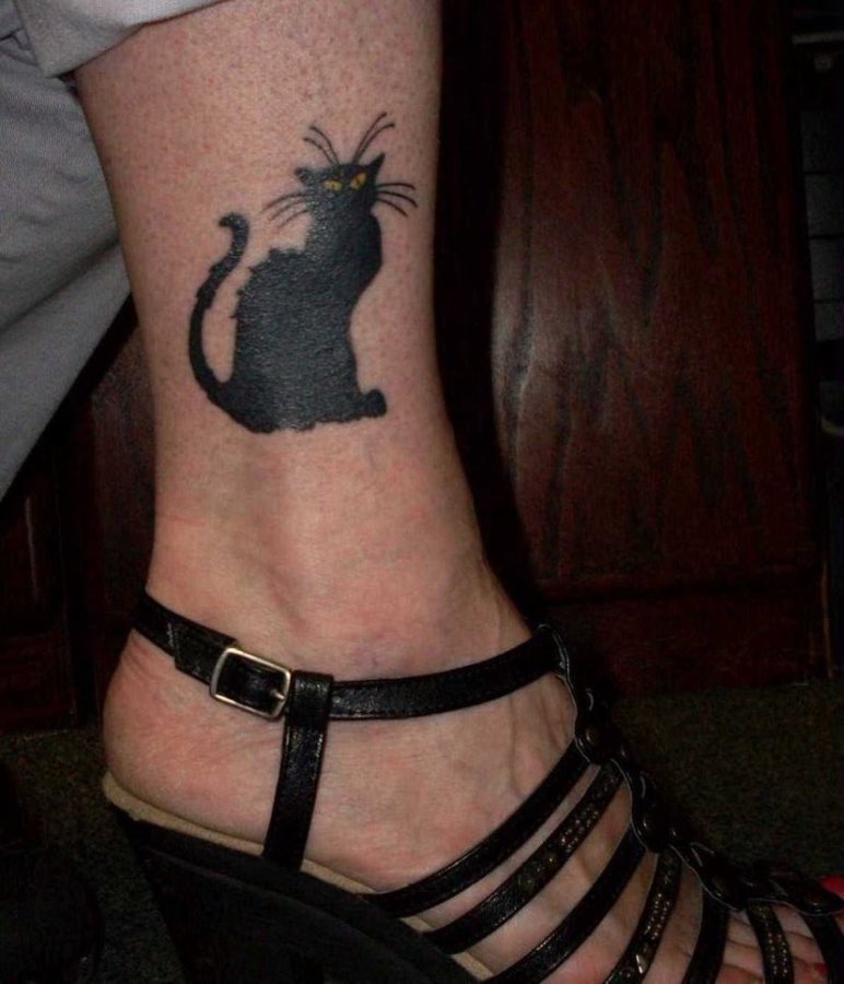 tatuaggio gatto 12