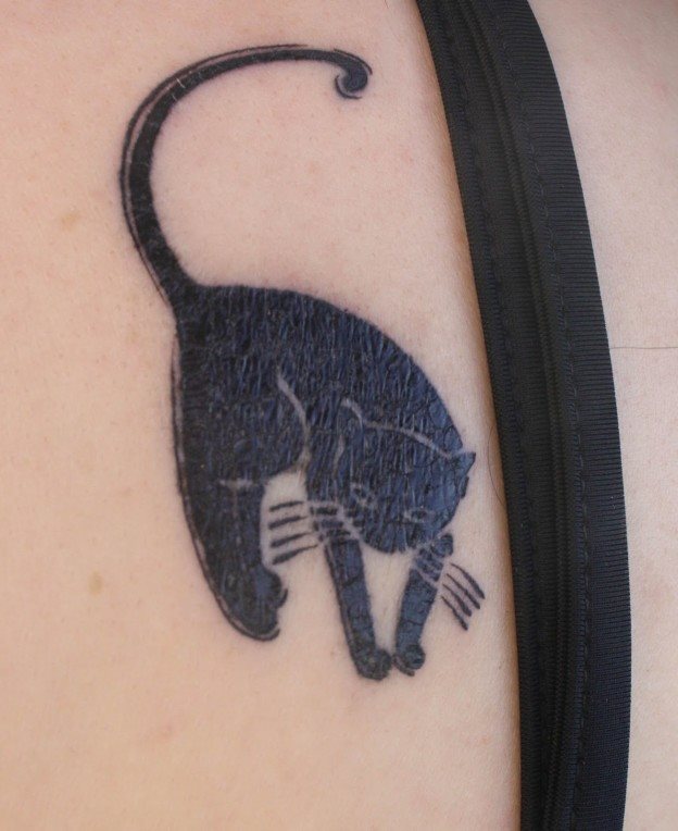 tatuaggio gatto 14