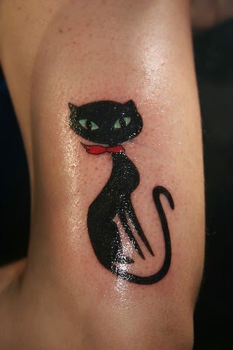 tatuaggio gatto 16