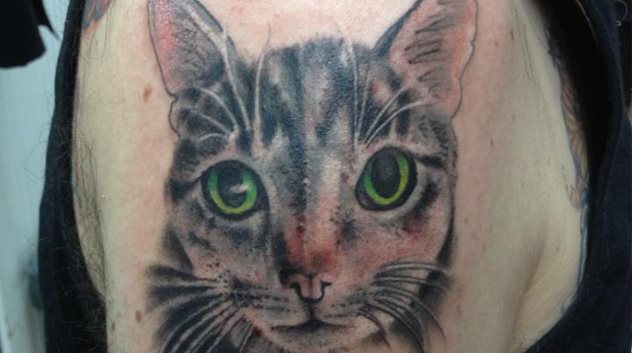 tatuaggio gatto 18