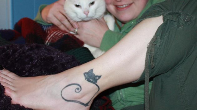 tatuaggio gatto 19