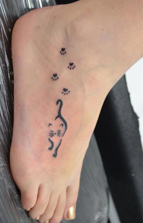 tatuaggio gatto 31