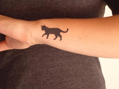 tatuaggio gatto 34