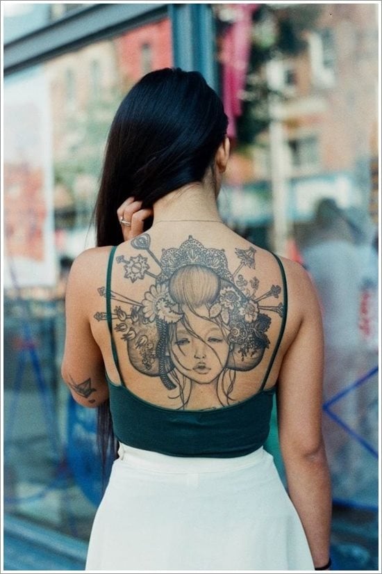 tatuaggio geisha 39