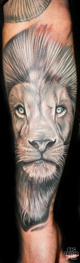 tatuaggio leone 25