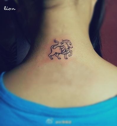 tatuaggio leone 27
