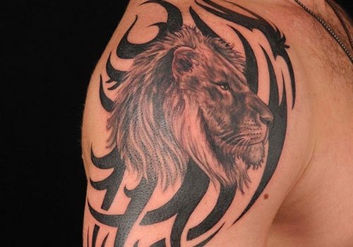 tatuaggio leone 31