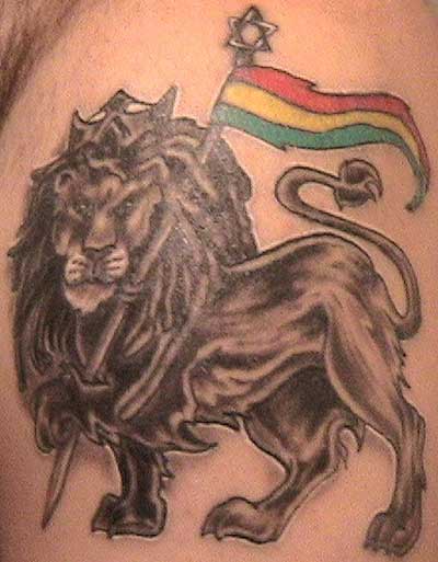 tatuaggio leone 42