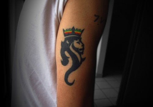 tatuaggio leone 44