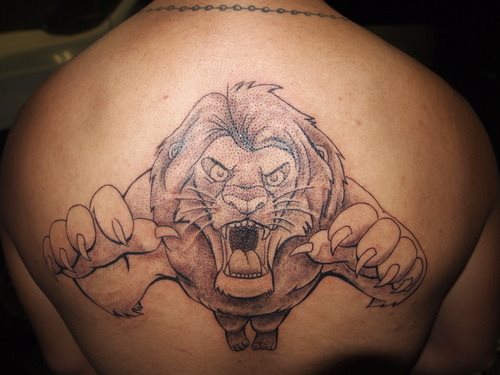 tatuaggio leone 57