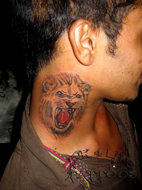 tatuaggio leone 62