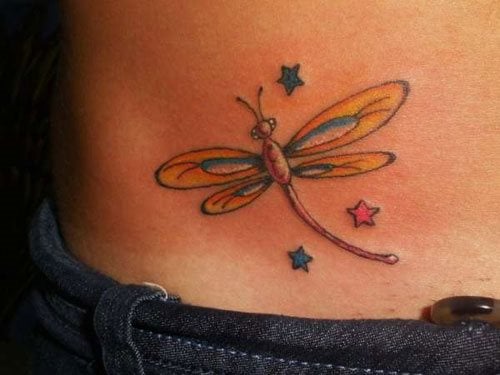 tatuaggio libellula 19