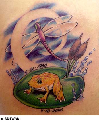 tatuaggio libellula 24