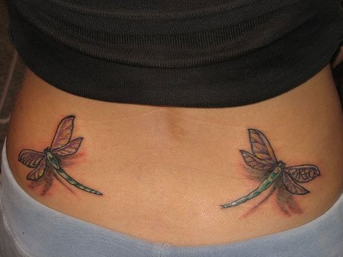 tatuaggio libellula 28