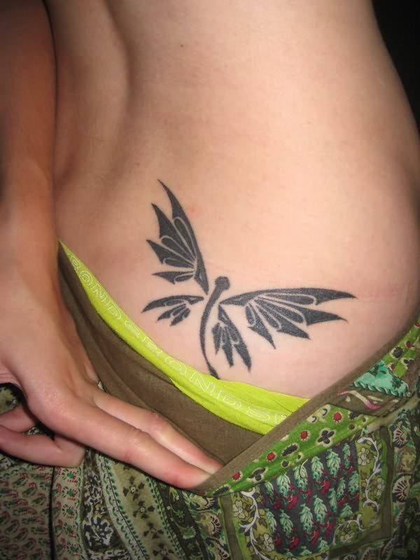 tatuaggio libellula 35