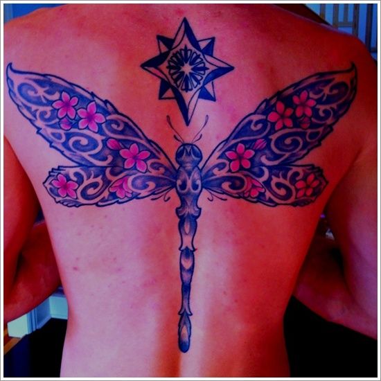 tatuaggio libellula 44