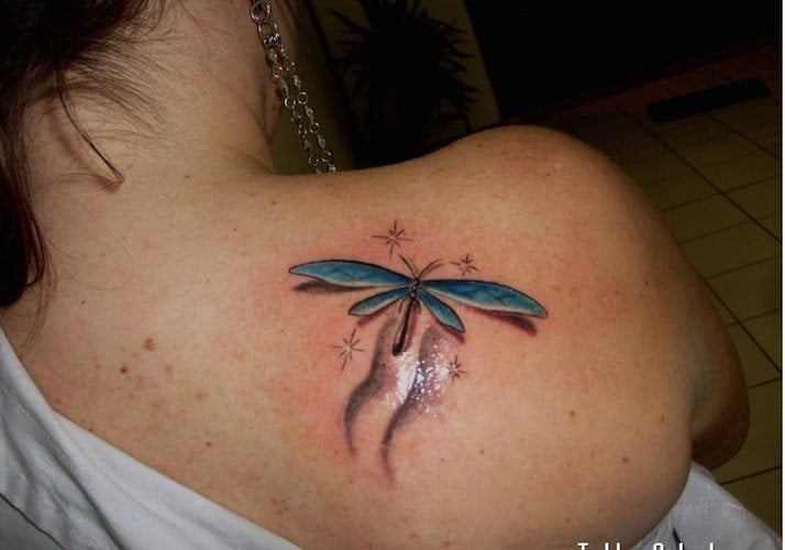 tatuaggio libellula 50
