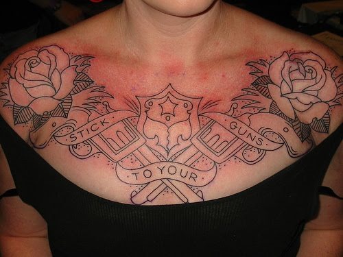 tatuaggio pistola 51