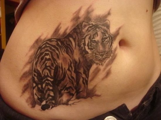 tatuaggio tigre 32