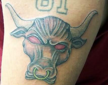 tatuaggio toro 40