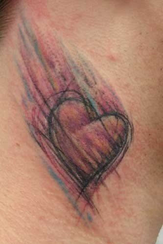 02 tatuaggio cuore foto