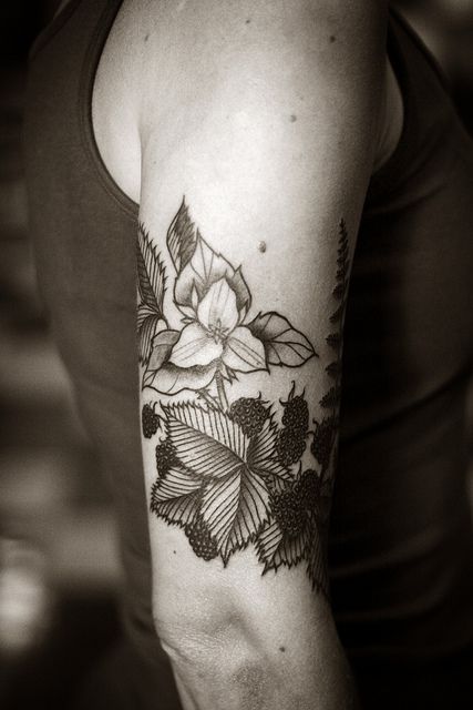tatuaggio fiori 14