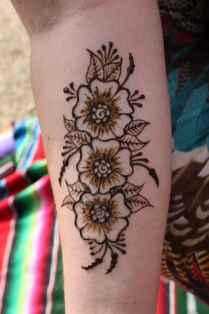 tatuaggio fiori 15