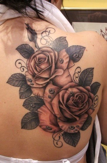 tatuaggio fiori 47