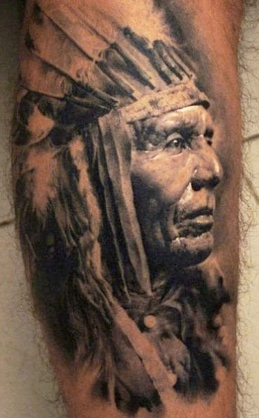 66 Tatuaggi Di Indiani D America Galleria Di Foto