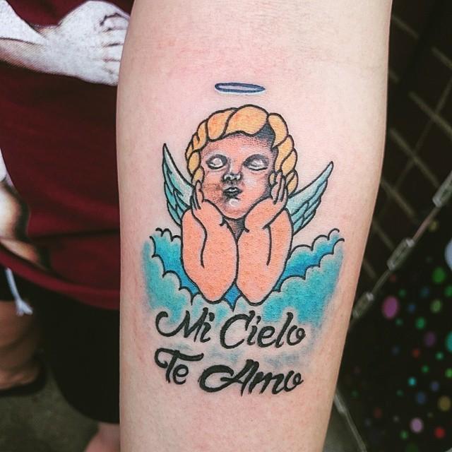 tatuaggio angelo 17