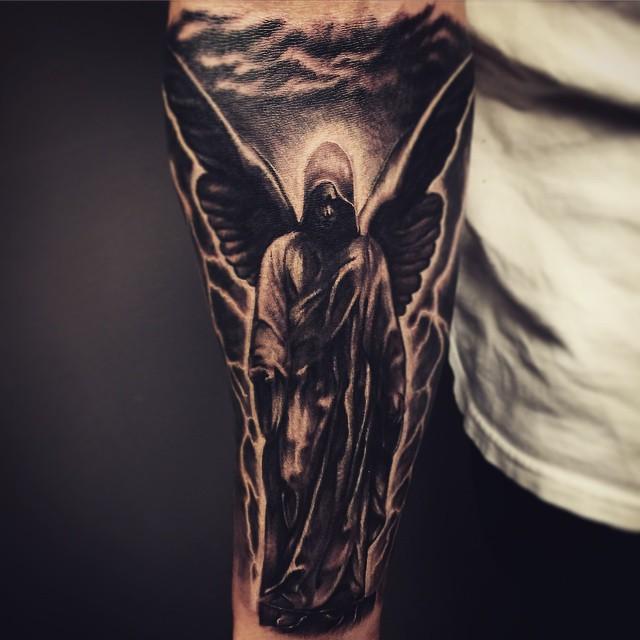 tatuaggio angelo 91