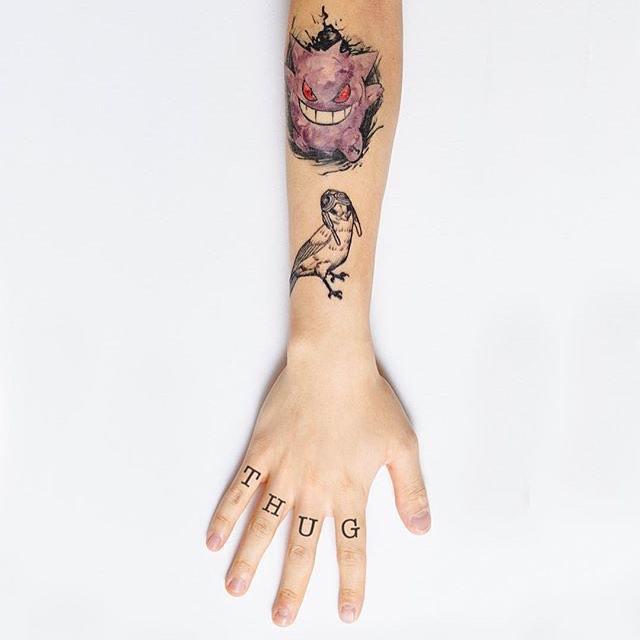 tatuaggio braccio di donna 157