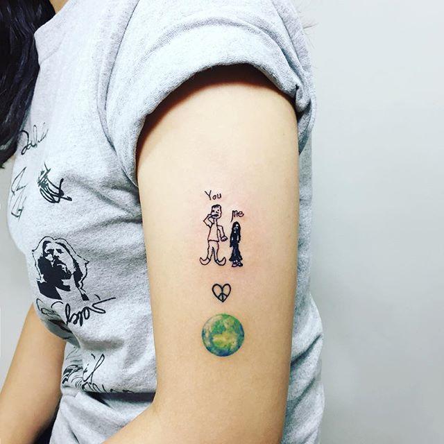 tatuaggio braccio di donna 19