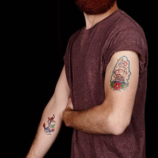 tatuaggio braccio di uomo 41