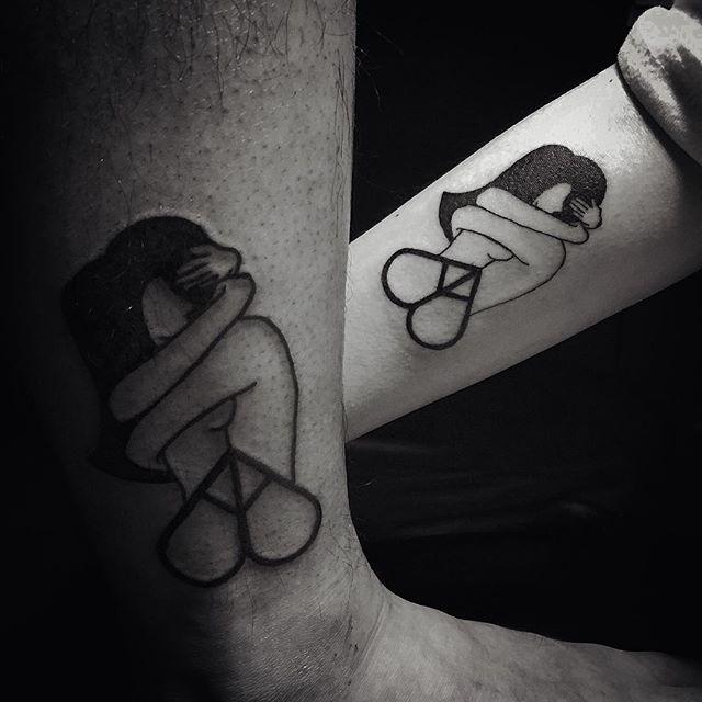 tatuaggio coppia 85