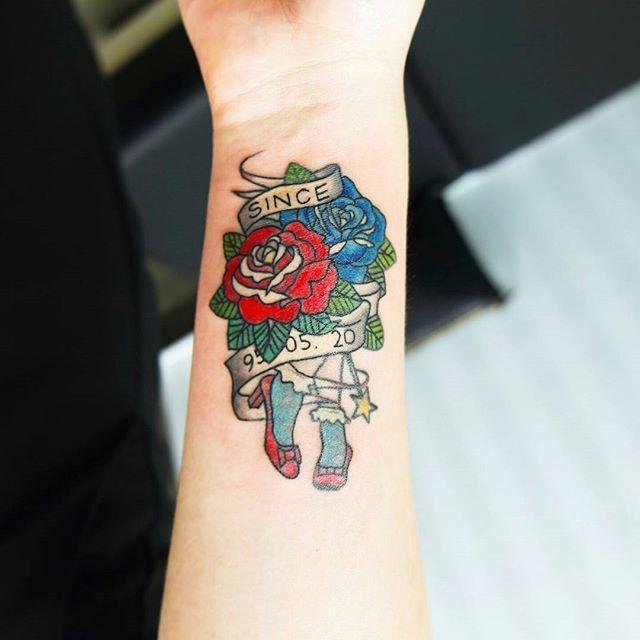 tatuaggio fiore 119