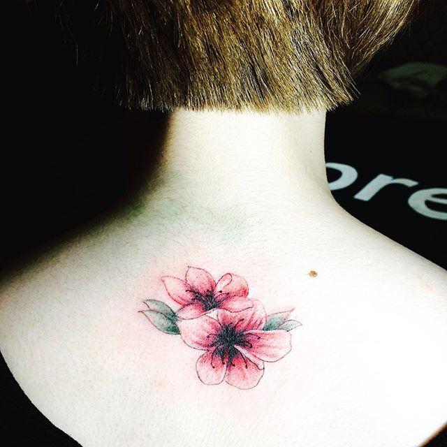 tatuaggio fiore 127