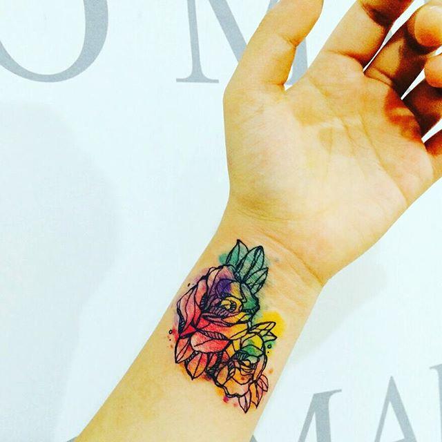tatuaggio fiore 61