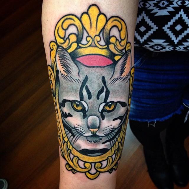 tatuaggio gatto 03