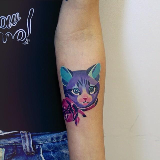 tatuaggio gatto 05