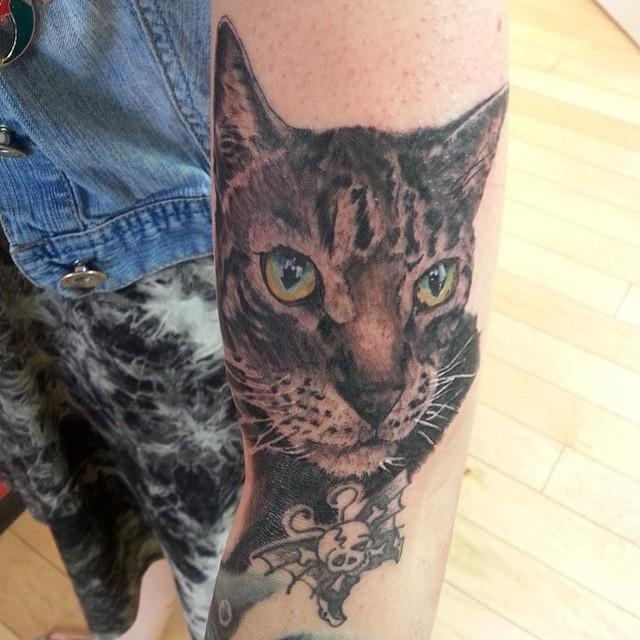 tatuaggio gatto 07